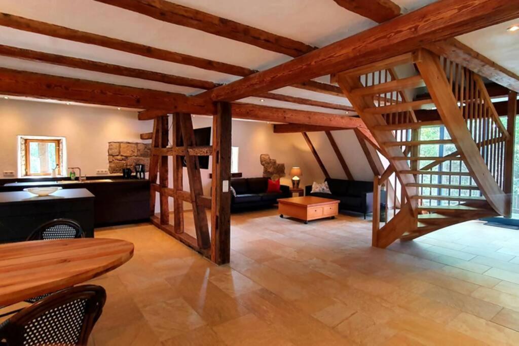 Apartment Vertex Creglingen Bagian luar foto
