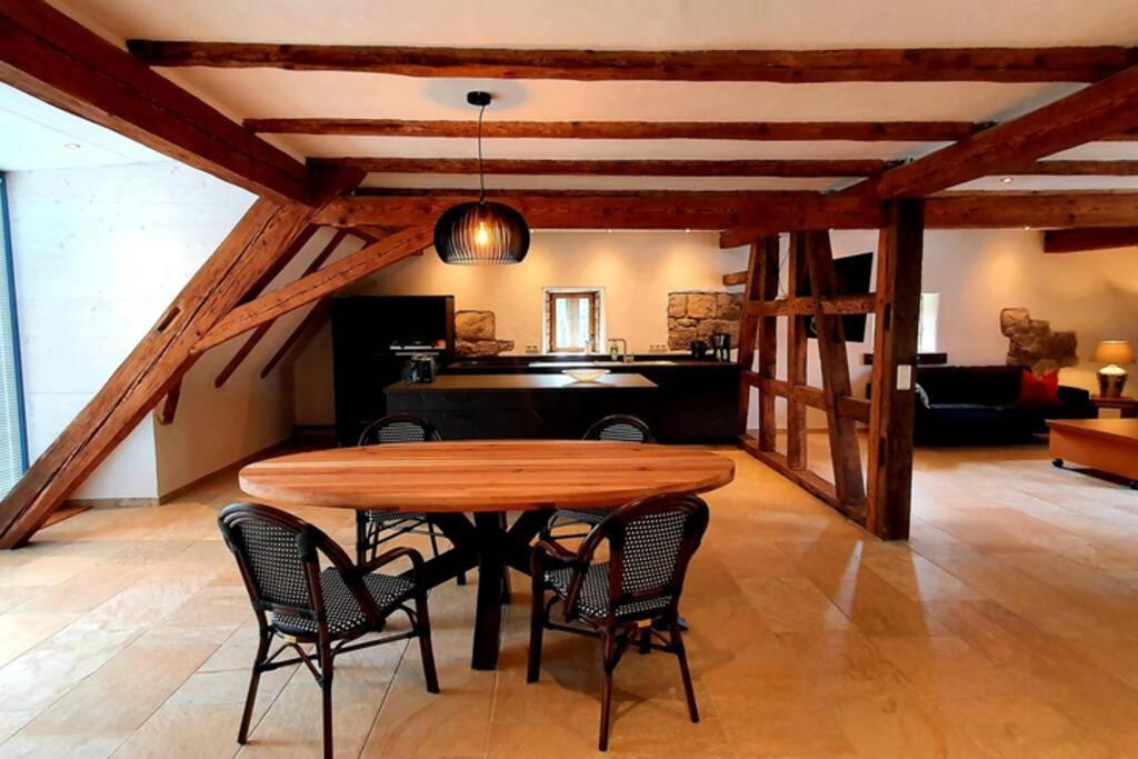 Apartment Vertex Creglingen Bagian luar foto