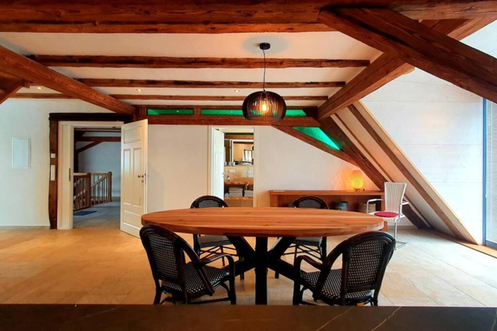 Apartment Vertex Creglingen Bagian luar foto